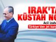 Irak'tan Türkiye'ye resmi Davutoğlu notası