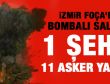 İzmir'de askeri aracın geçişi sırasında patlama