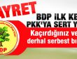 BDP'den Hüseyin Aygün açıklaması