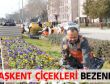 Başkent çiçekleri bezendi